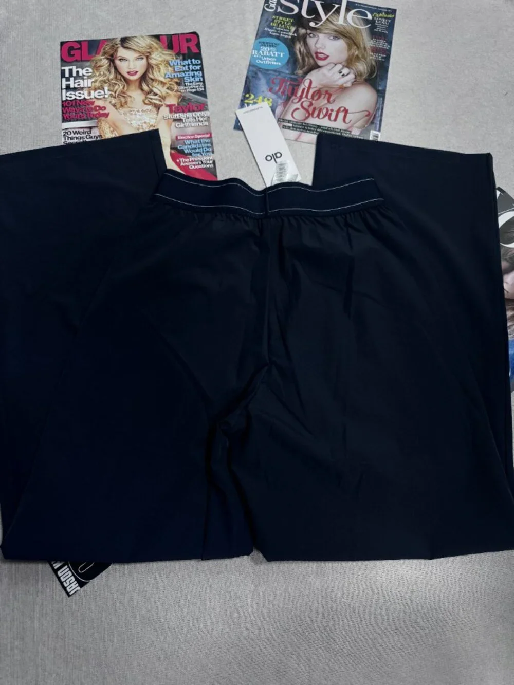 🛍️ NWT Alo Yoga Suit Up Trouser Navy ✨ Wide Leg Pants 🤍 30